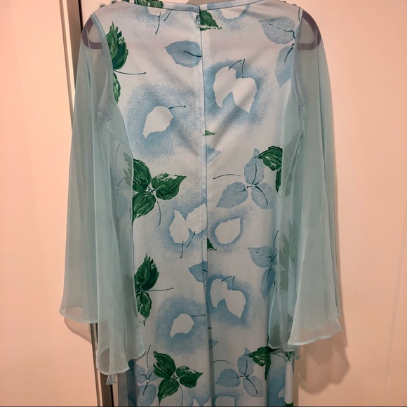 Unique, gorgeous vintage (1960s-70s) maxi dress - Picture 8 of 11